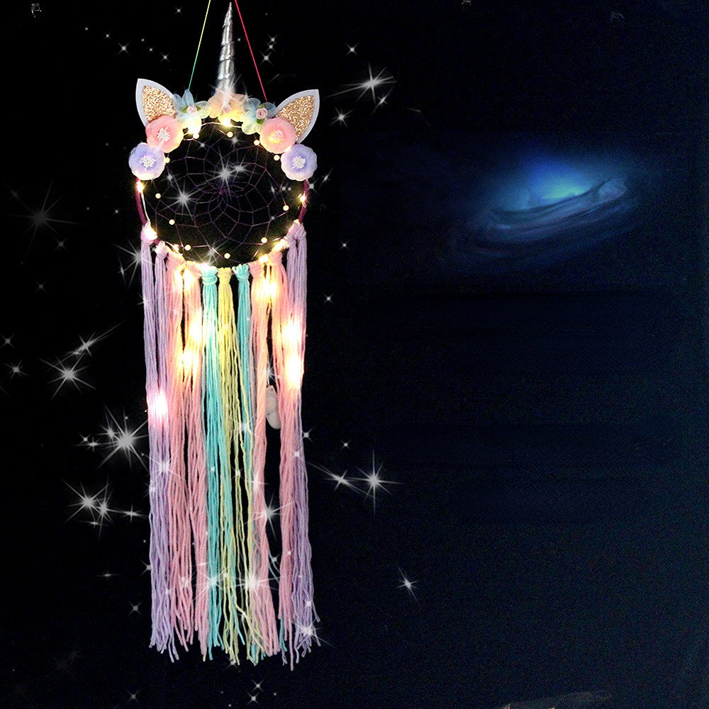 Atrapasueños Unicornio De Plumas al por mayor